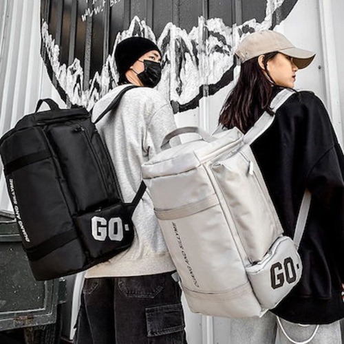 ins大人気 パックダブルショルダーバッグ乾湿分離旅行 バッグ大容量 スポーツトレーニングスキーフィットネスバッグバスケットボールショルダーバッグ