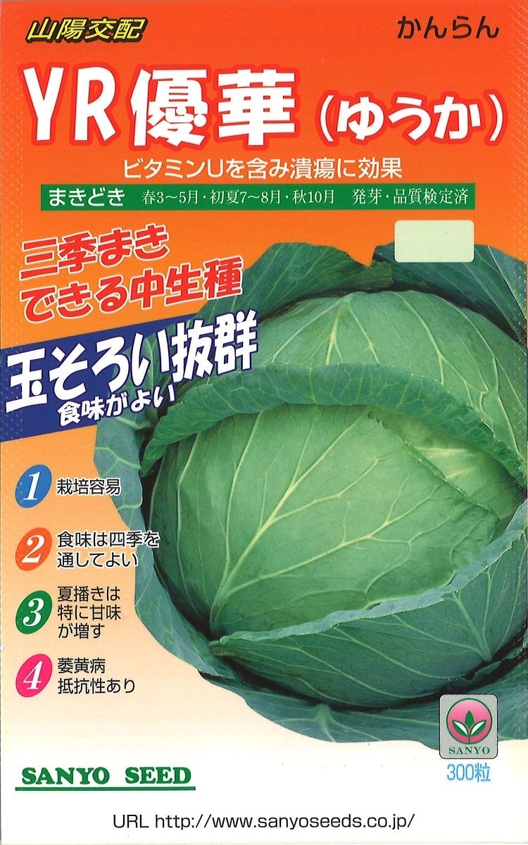 山陽交配　YR優華（150粒）