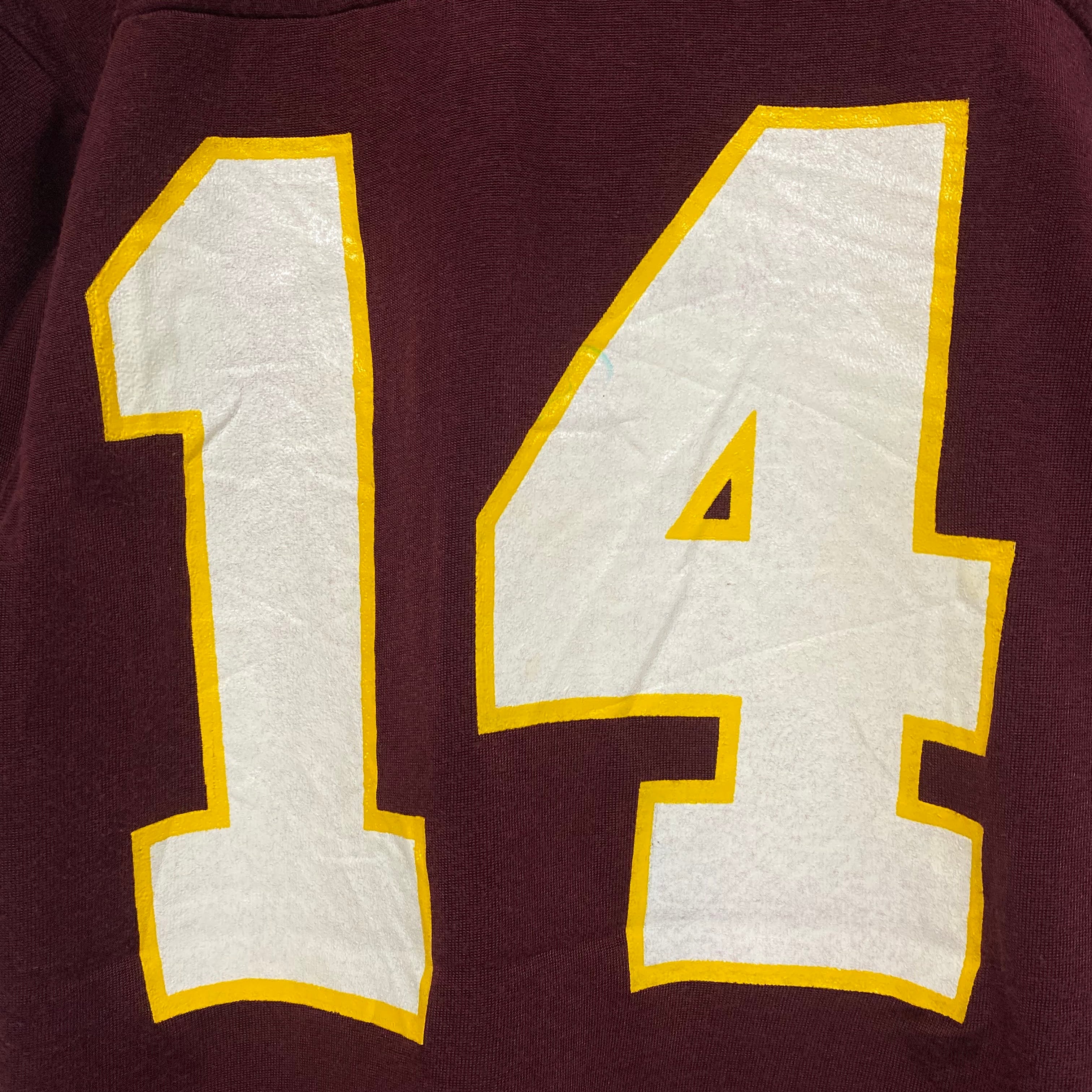 80年代 Champion チャンピオン ナンバリング フットボールTシャツ