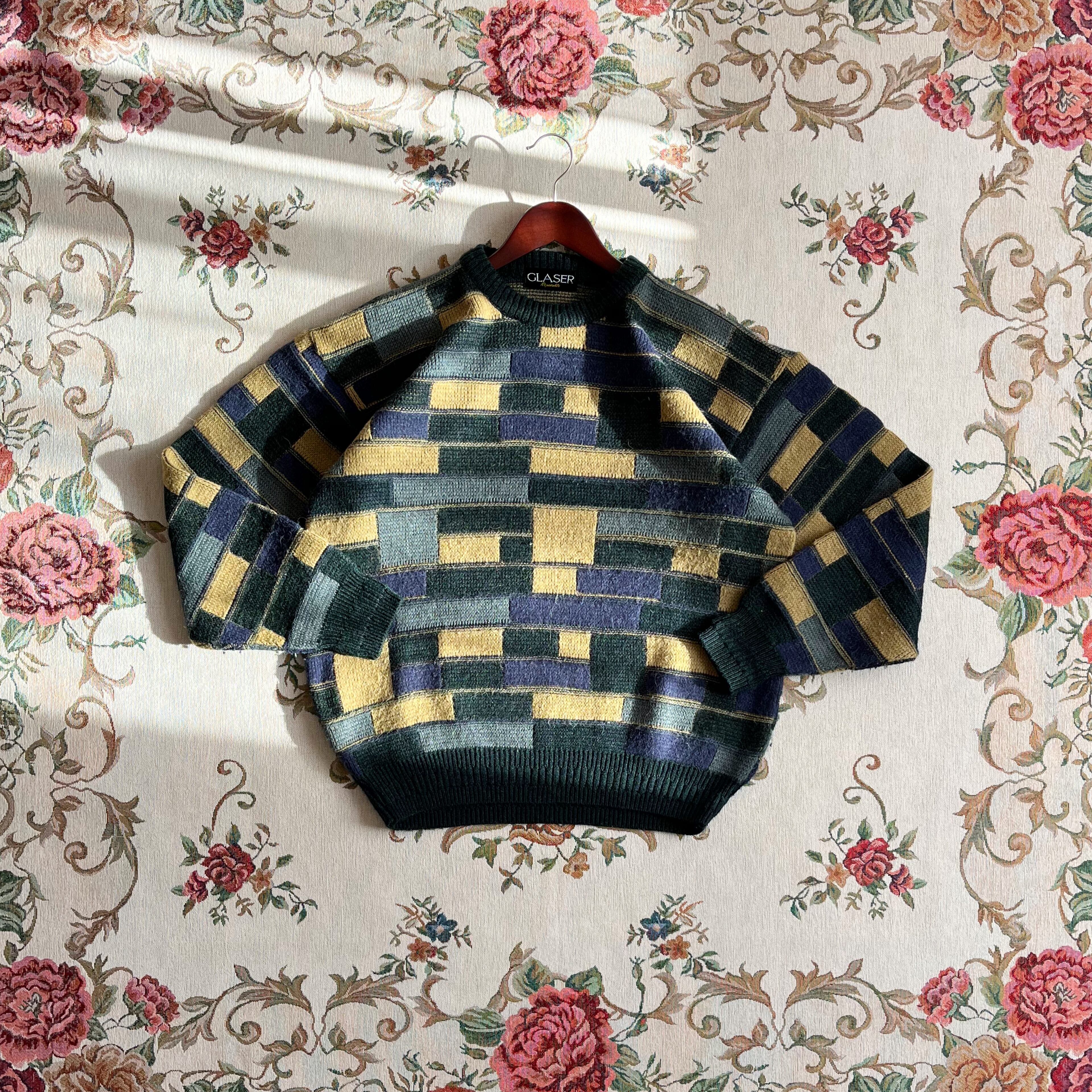 JAPAN vintage retro wool knit