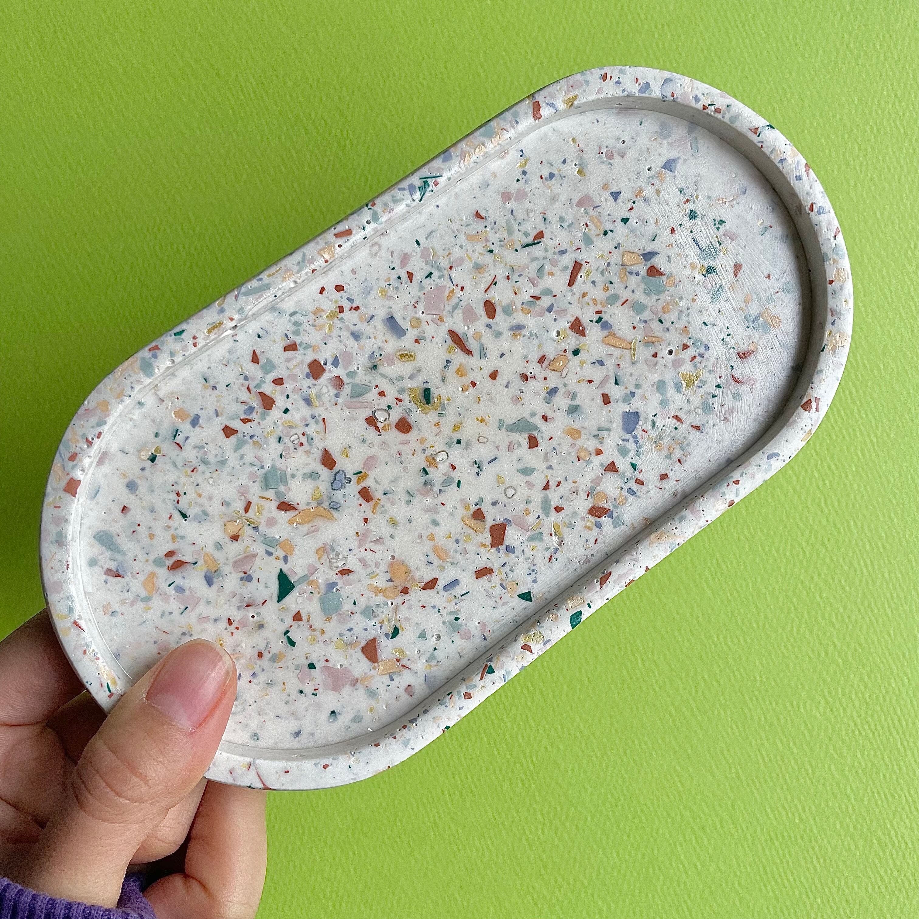 terrazzo テラゾー マルチトレイ アクセサリートレイ 韓国インテリア