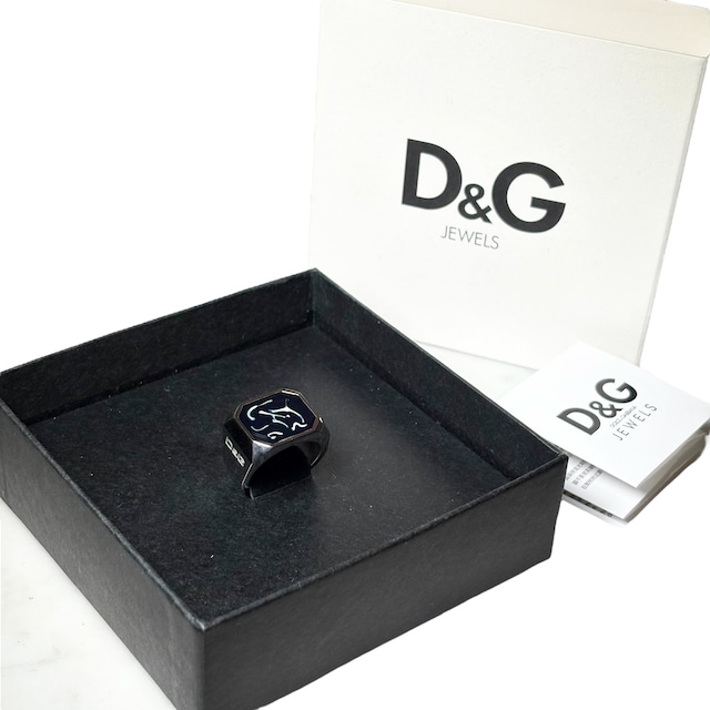 DOLCE&GABBANA metal signet ring