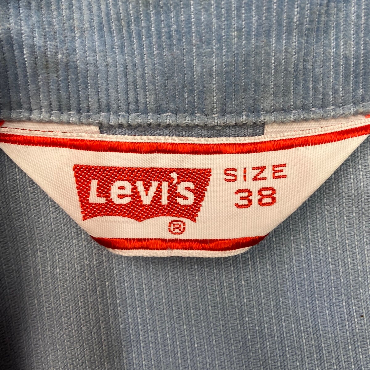 リーバイス コーデュロイジャケット 70s ネイビー 44 三角タグ 70's 70s Levi's 三角タグ USA製 コーデュロイ トラッカージャケット