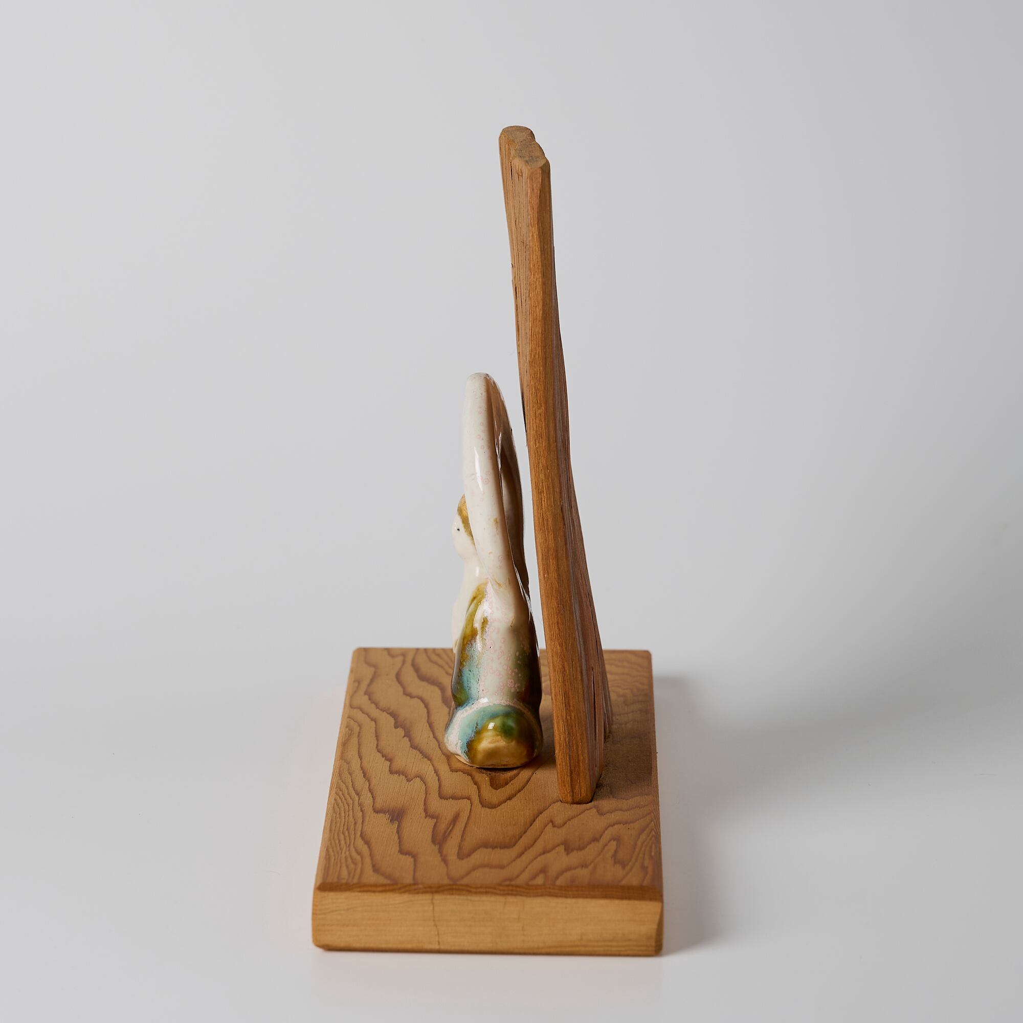 Nagisa工房／陶芸作品／ちいさな仏さま_01(木製台座付き) | Gallery