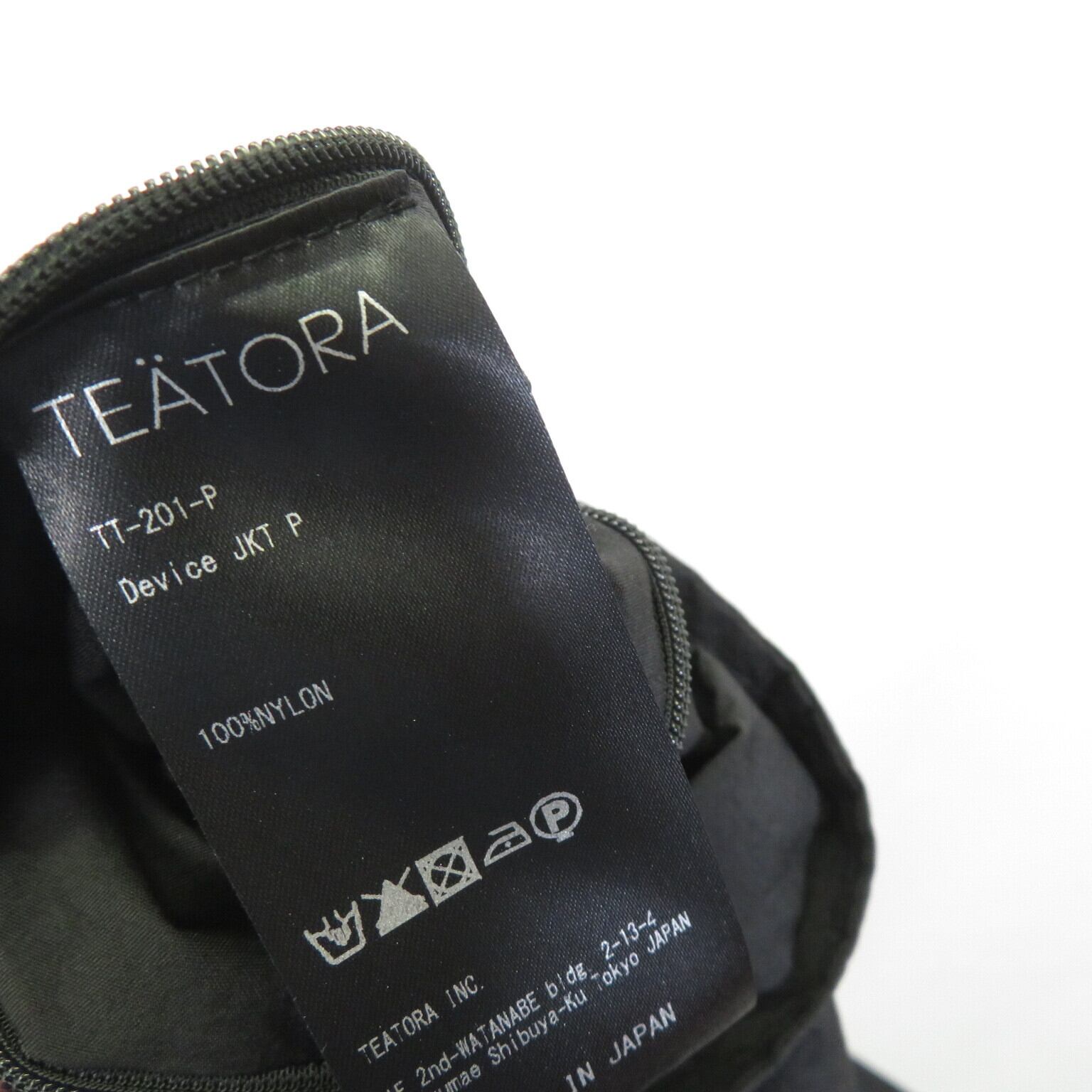 未使用 TEATORA DEVICE JACKET Packable ジャケット Wallet Pants