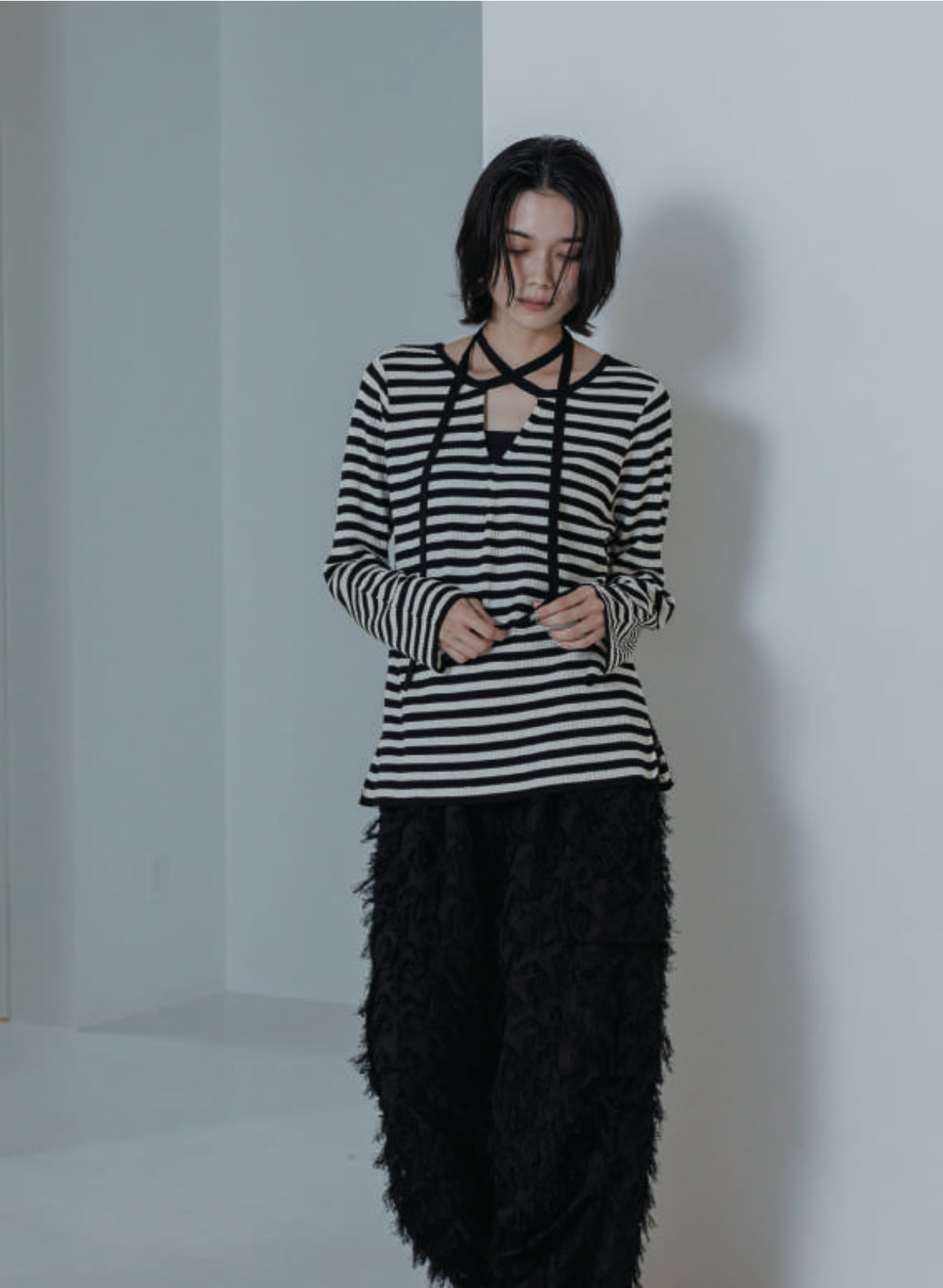 CHIGNON シニヨン】CHOKER KNIT チョーカーニット 9546-558LA CHIGNON シニヨン】CHOKER KNIT チョーカーニット 9546-558LA