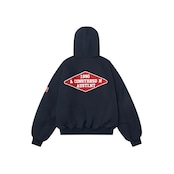 VINTAGE ストリート リバーシブル刺繍ジップパーカー T2011