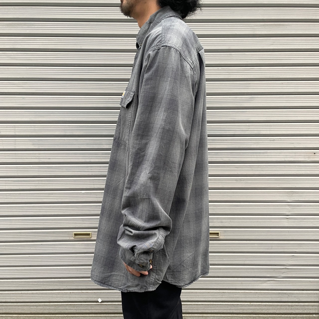 Carhartt カーハート RELAXED FIT 長袖 シャドーチェックシャツ メンズ 