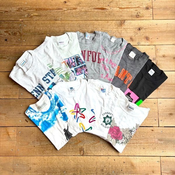 1点物◇USA製ビンテージ80sシングルステッチ杢グレーTシャツ古着