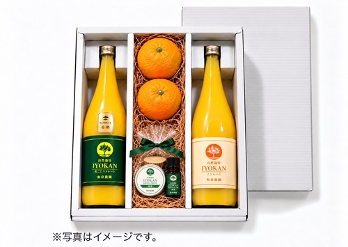 冬限定ギフト「伊予柑」3品+「精油＆バーム」詰め合わせ