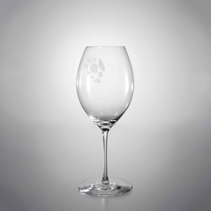 孔グラス [ボルドー・サンドブラスト] - ANA Glass [Bordeaux/Sand blast]