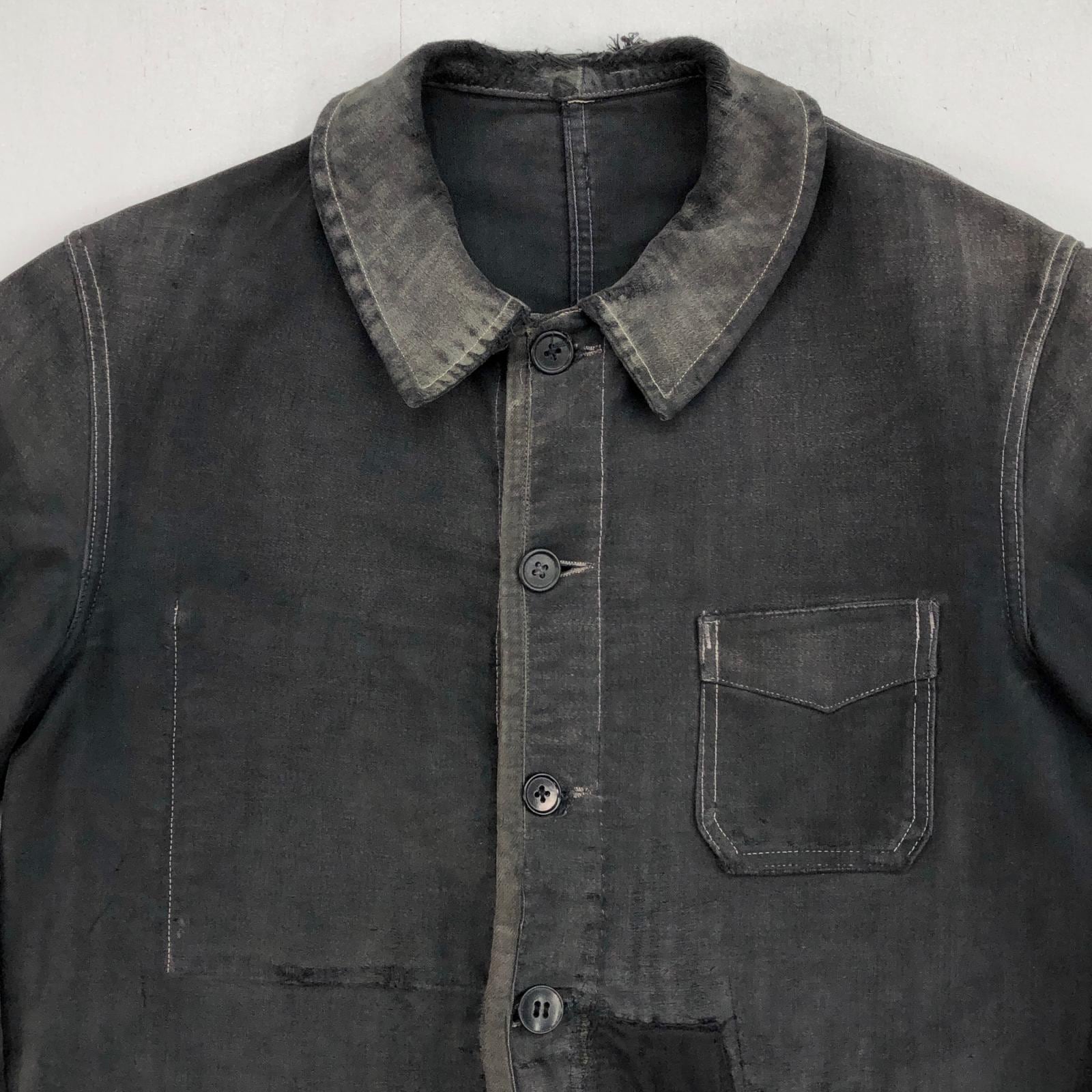 UNIC D.F ユニック 40- 50年代 FRENCH ブラック モールスキン