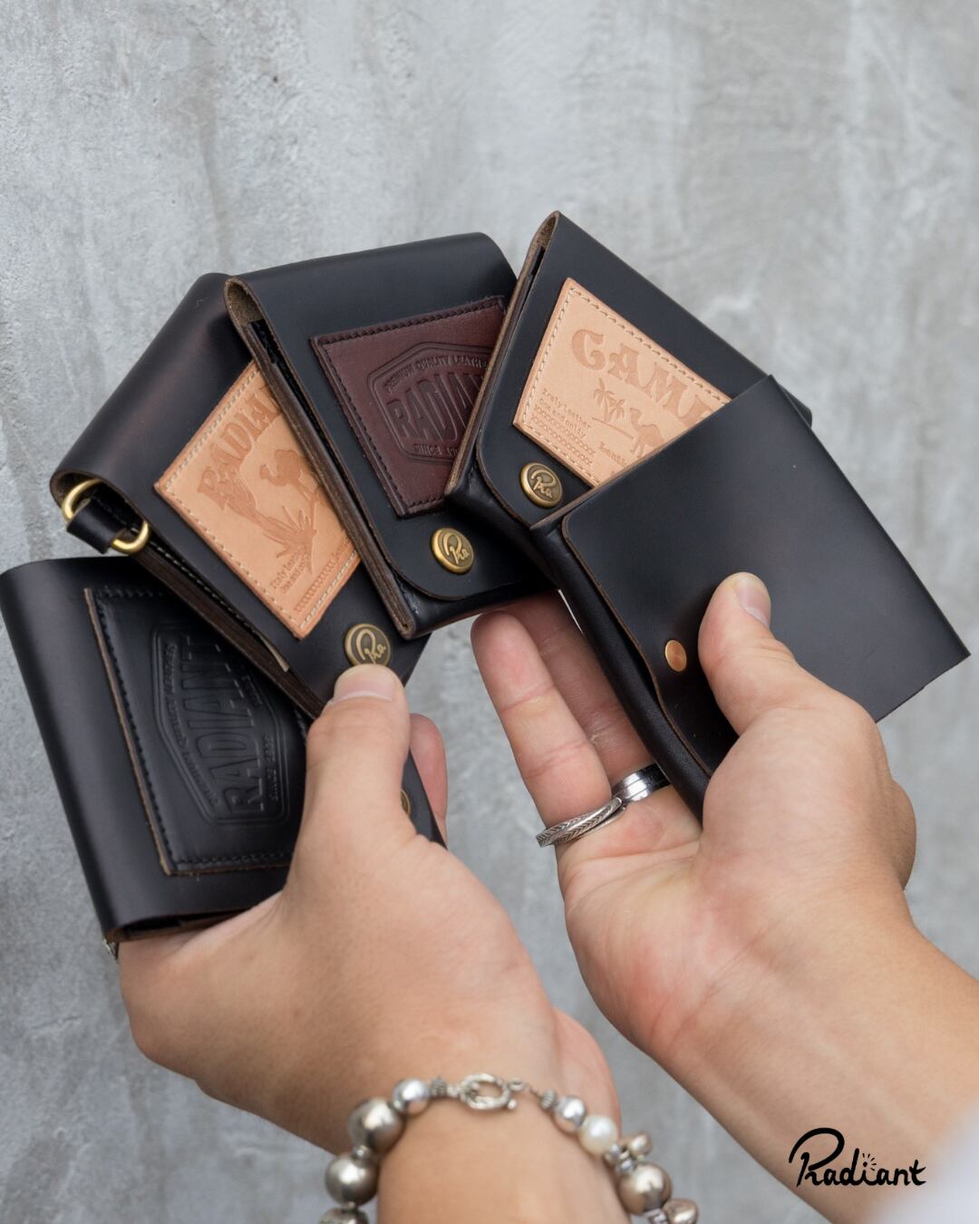 money clip / RW-09 クロムエクセル バーガンディ 【数量限定