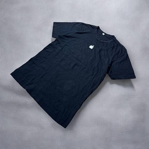 Apple TEE 企業ロゴ Tシャツ ブラック 古着