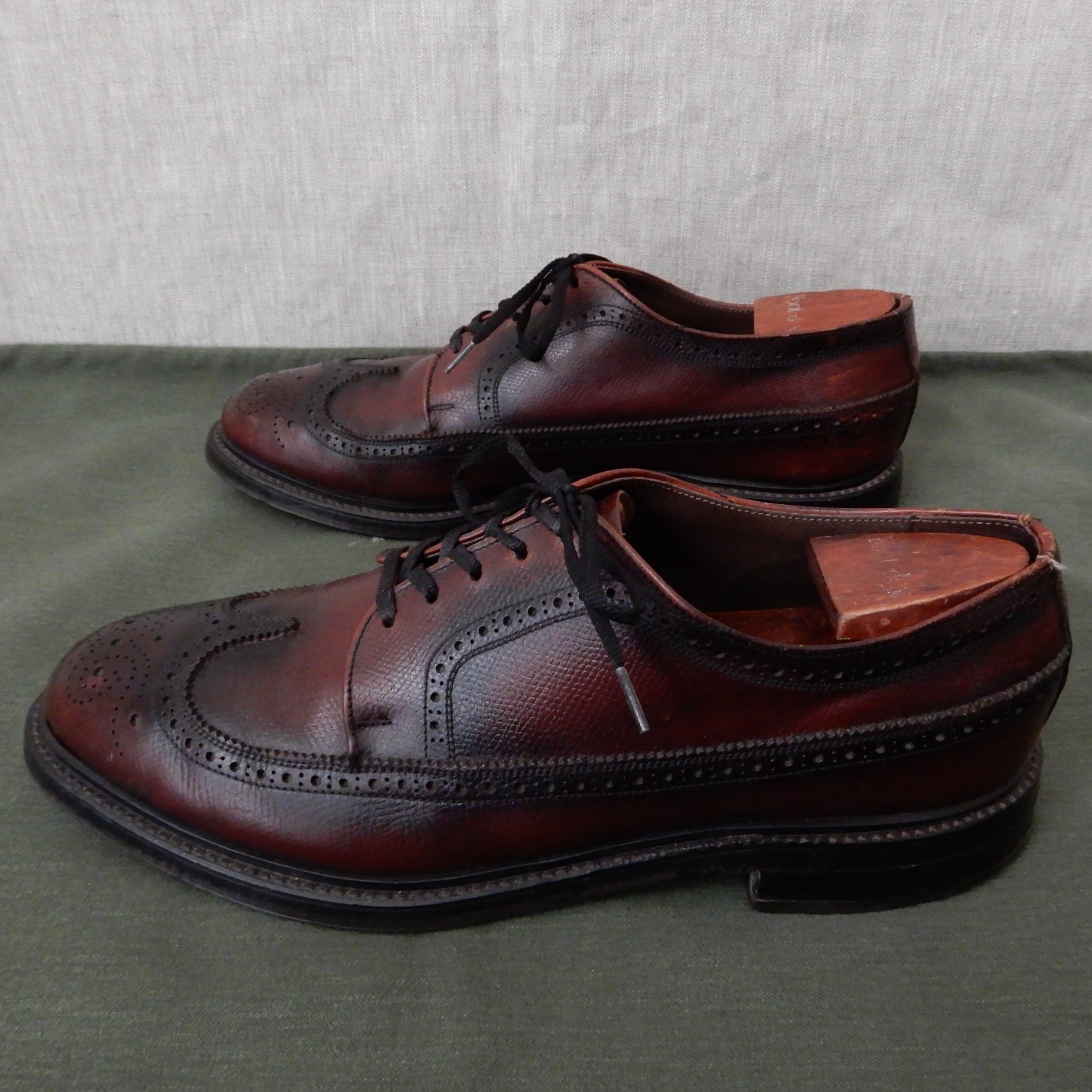 靴/シューズcrosby square Long Wing Tip 1960s 1970s - simulsa.com