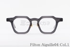 Filton メガネ Aiguille04 Col.1 ヘキサゴン エギーユ04 多角形 フィルトン 正規品