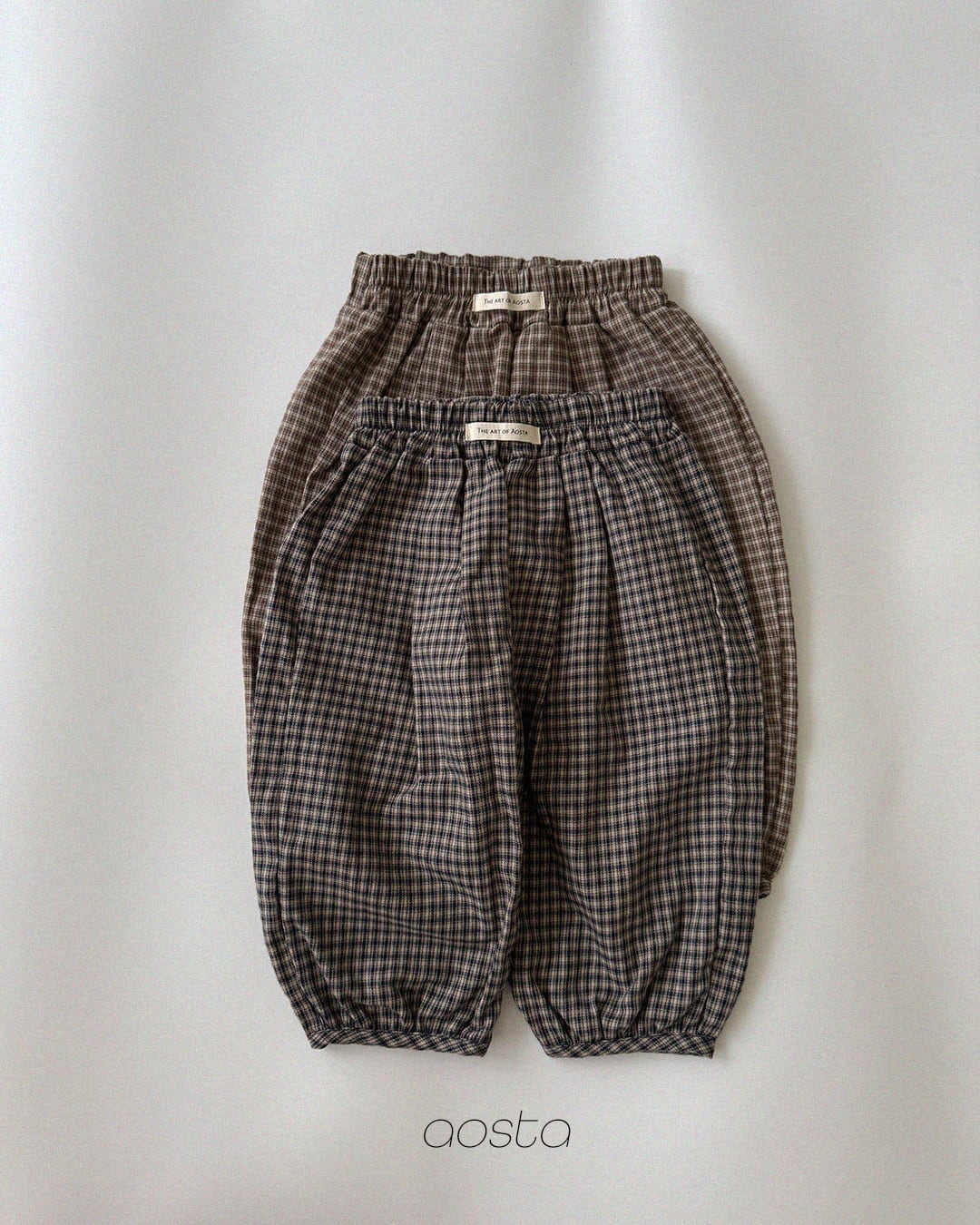 【予約】aosta Mocha balloon pants