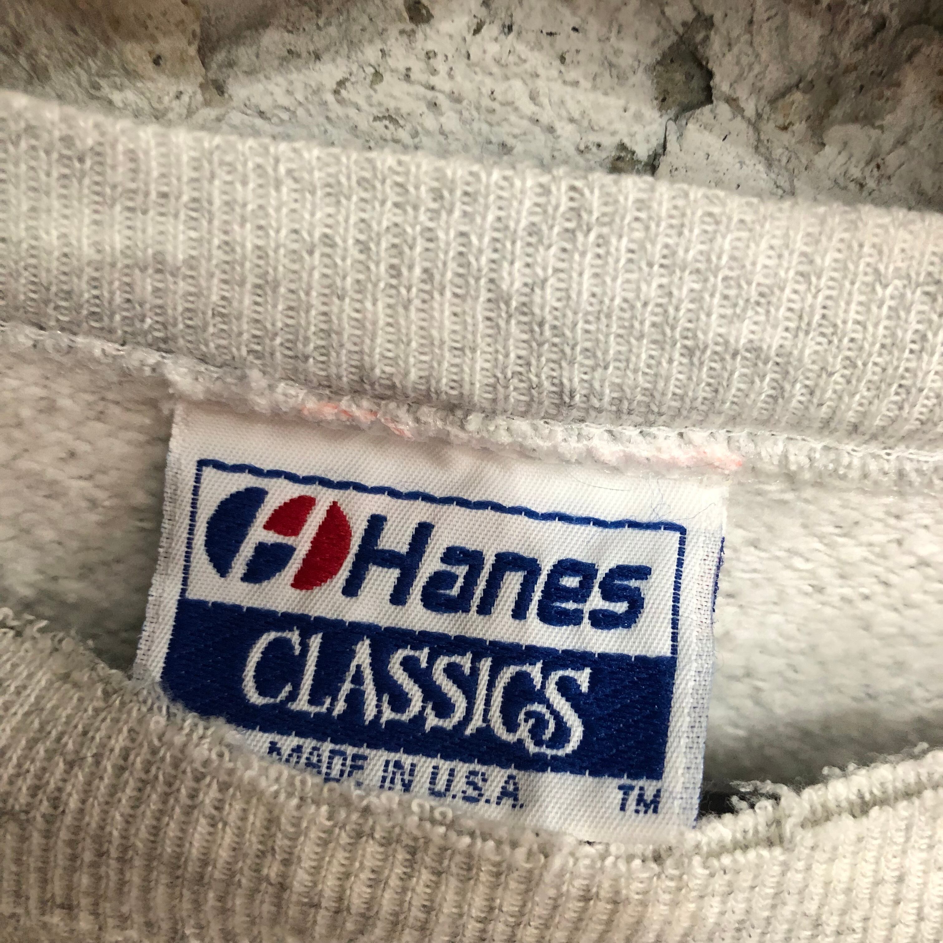 90's Hanes Classics / ヘインズ　USA製 ロゴスウェット