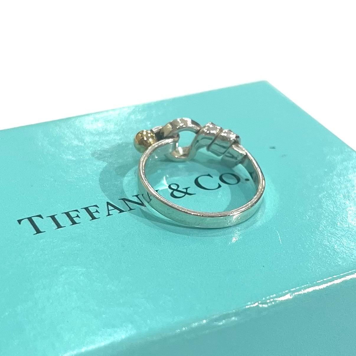 TIFFANY&CO.】 ティファニーアンドコー フック＆ノット コンビリング