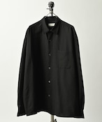 many men many mind seersucker shirt (BLK) M2615033