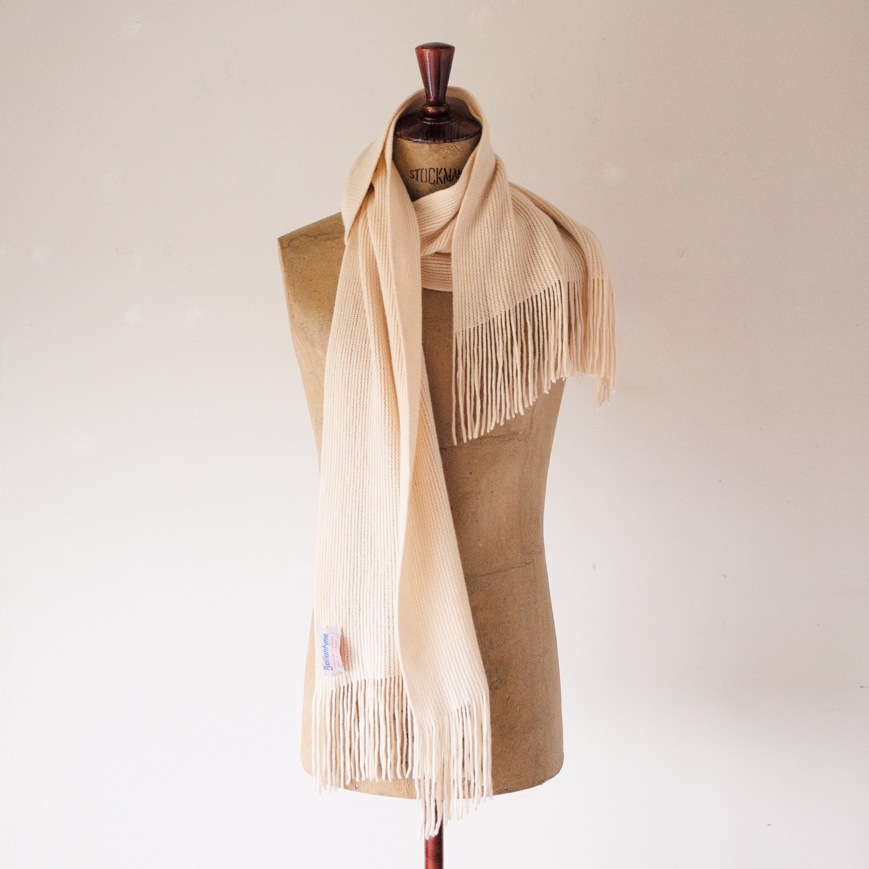 BALLANTYNE カシミアマフラー ストール ニット セーター ピュア  