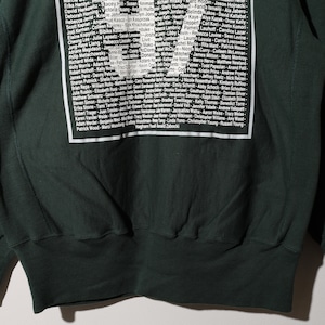 Deadstock XL 90s 両面 二段プリント Reverse Weave Champion リバースウィーブ チャンピオン