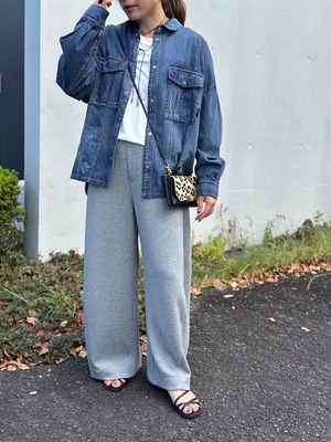 【ayane 2026 AW】ダンガリーデニムシャツ