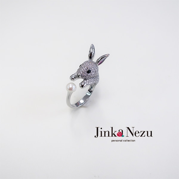 714242 JinkaNezu 幸せうさぎ リング | JinkaNezu collection 714242 JinkaNezu 幸せうさぎ リング | JinkaNezu collection