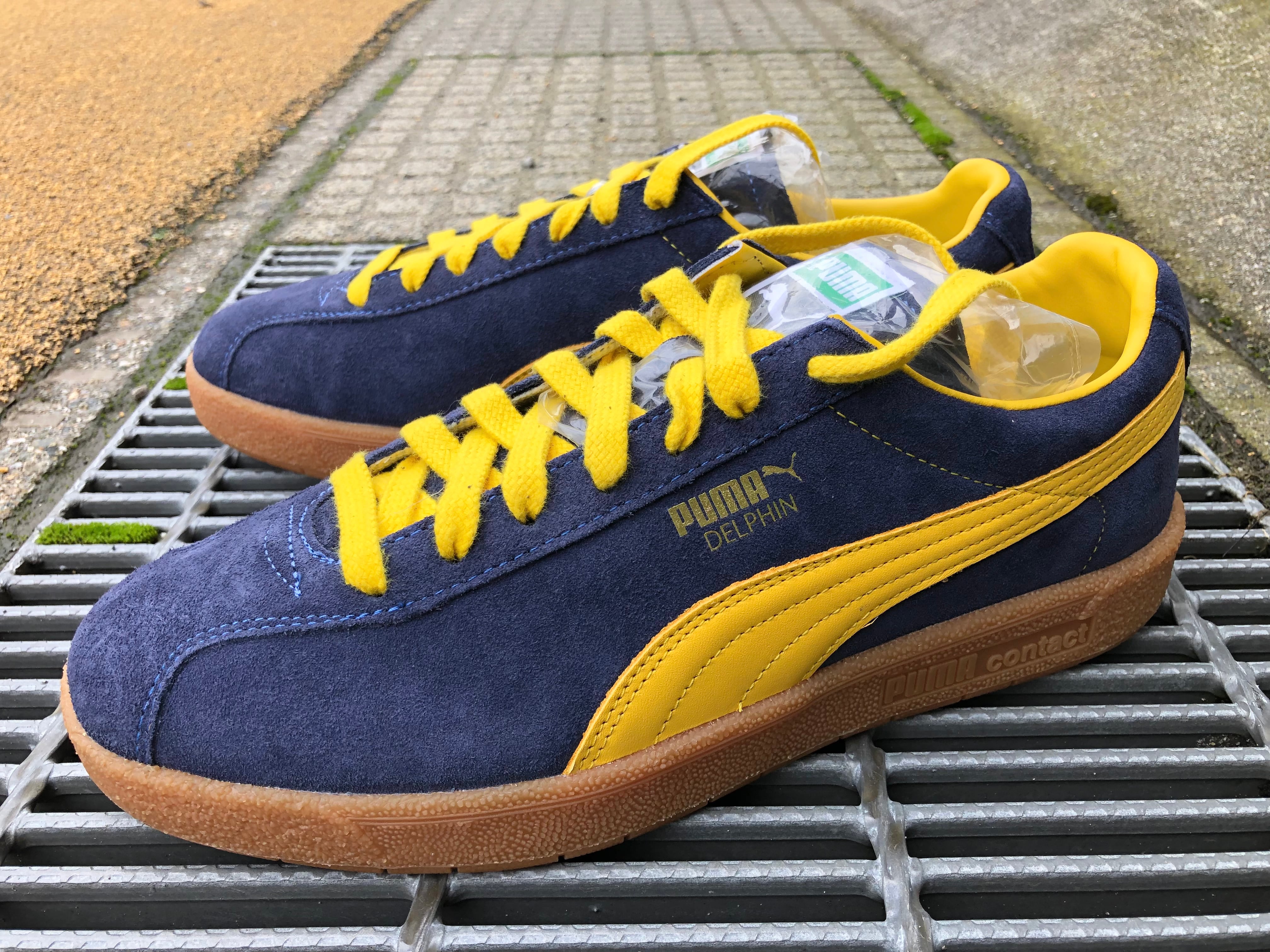 puma delphin デルフィン　ネイビー　26.5 プーマ