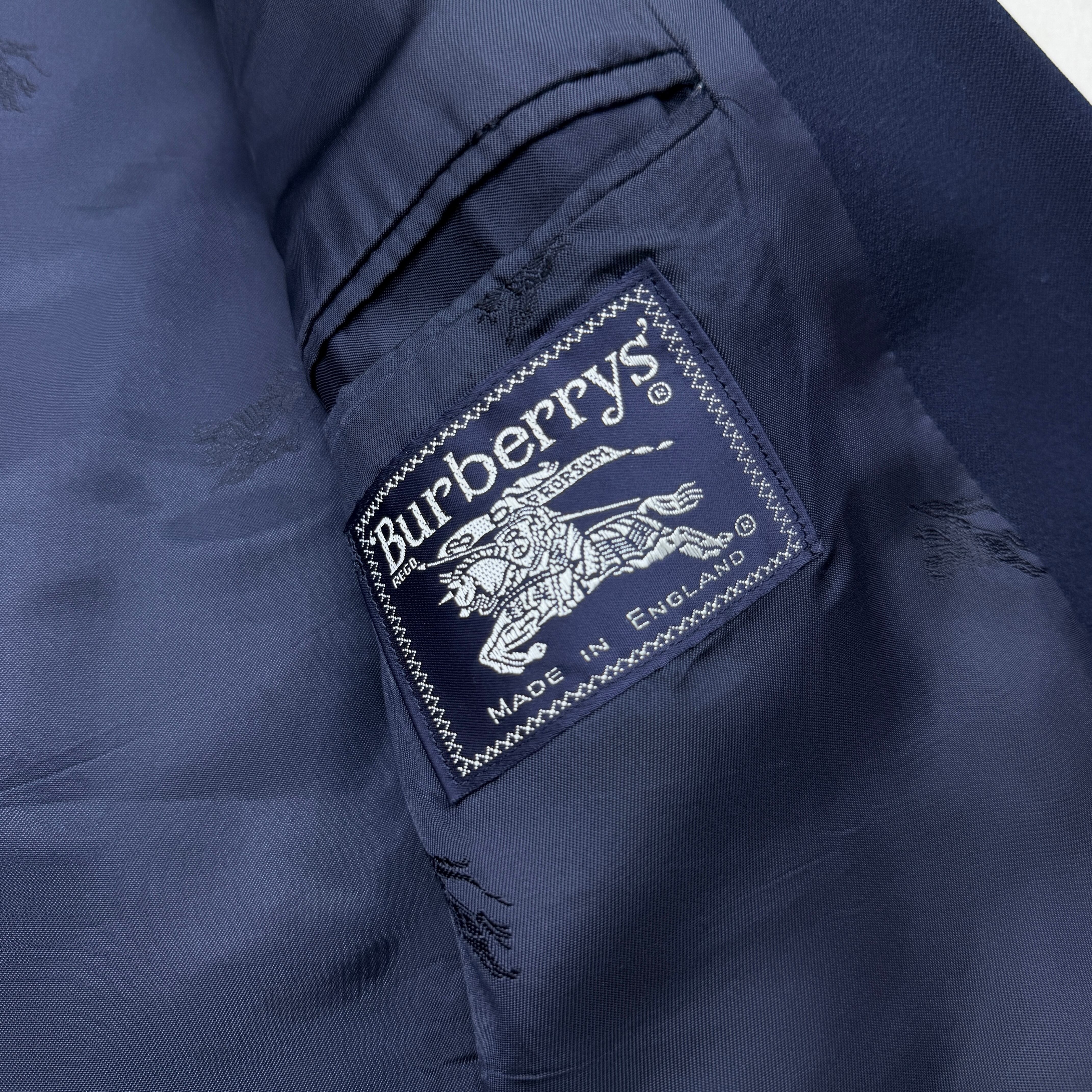 BURBERRYS】英国製 burberry blazer 古着 紺ブレ | no pain no gain