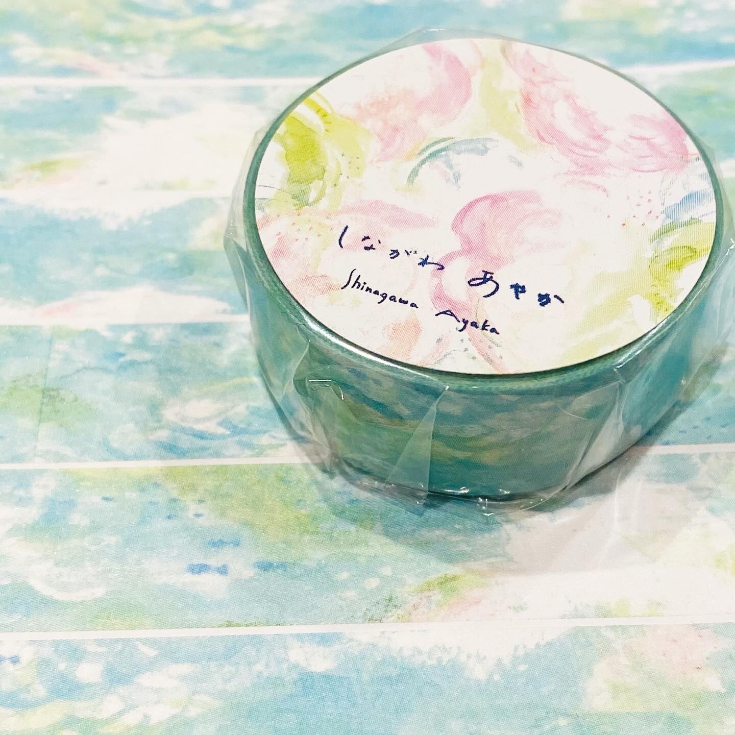 しながわあやか×ヨハク社 水面にひかる 15mmマステ YO05