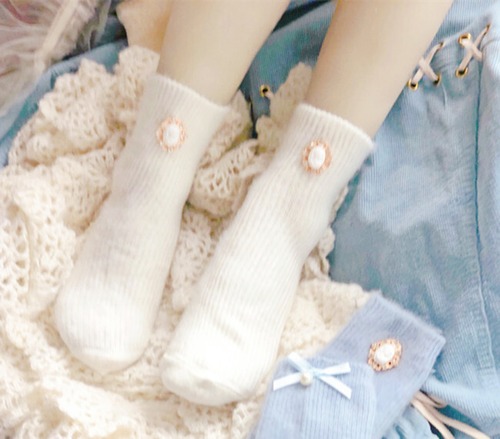 ✞✝✞ ソックス ショートウィンターリボン スウィート ガーリー 冬物 タイツ ストッキング ✞✝✞ゴスロリ SM ミリ 甘ロリ クラロリ 和ロリ エレガント 黒ロリ 姫ロリ 華ロリ DD-DD0885352