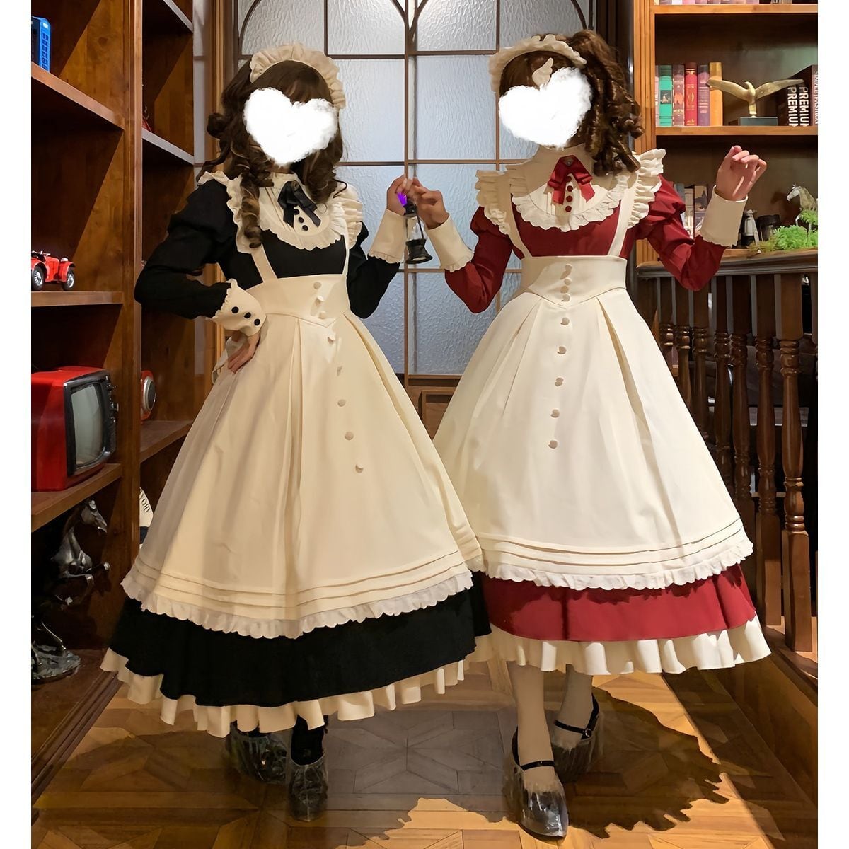 ヴィクトリアンメイドフリルロングワンピース | Maiden's Rêve