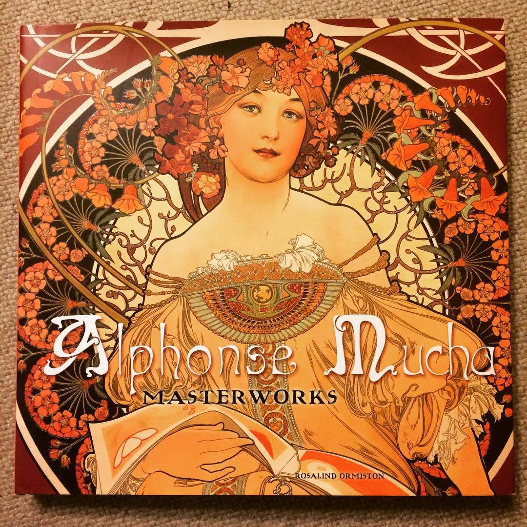 アルフォンス・ミュシャ 画集「Alphonse Mucha: Masterworks」 - 画像1