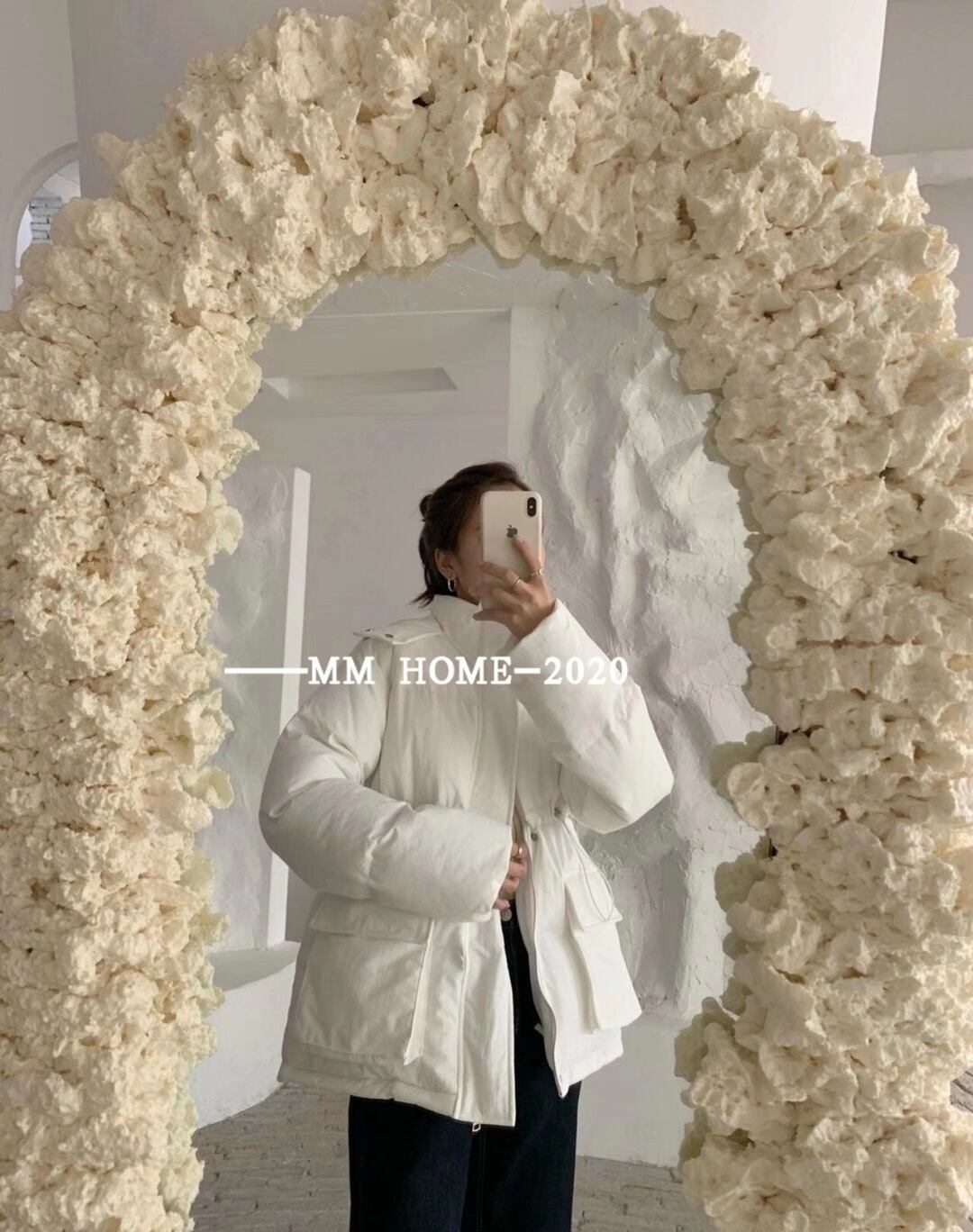 ボリューム中綿ジャケット　AJ42441-6685