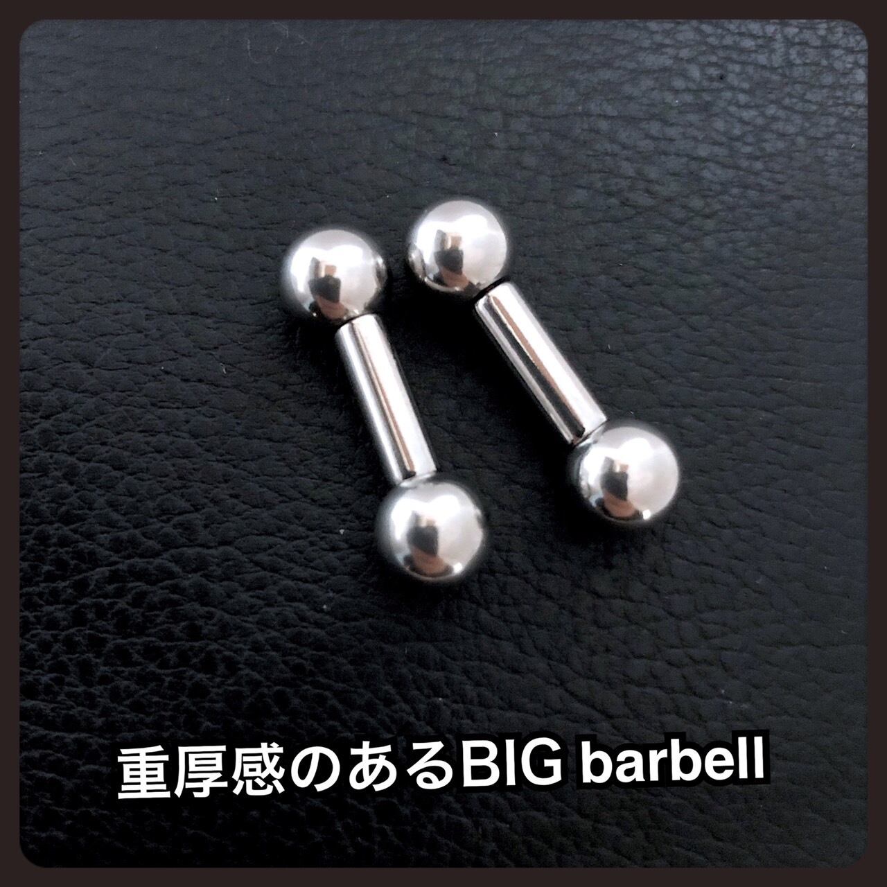 ボディピアス 10G 1個　ストレートバーベル　8mm×6mm 軟骨　ヘリックス