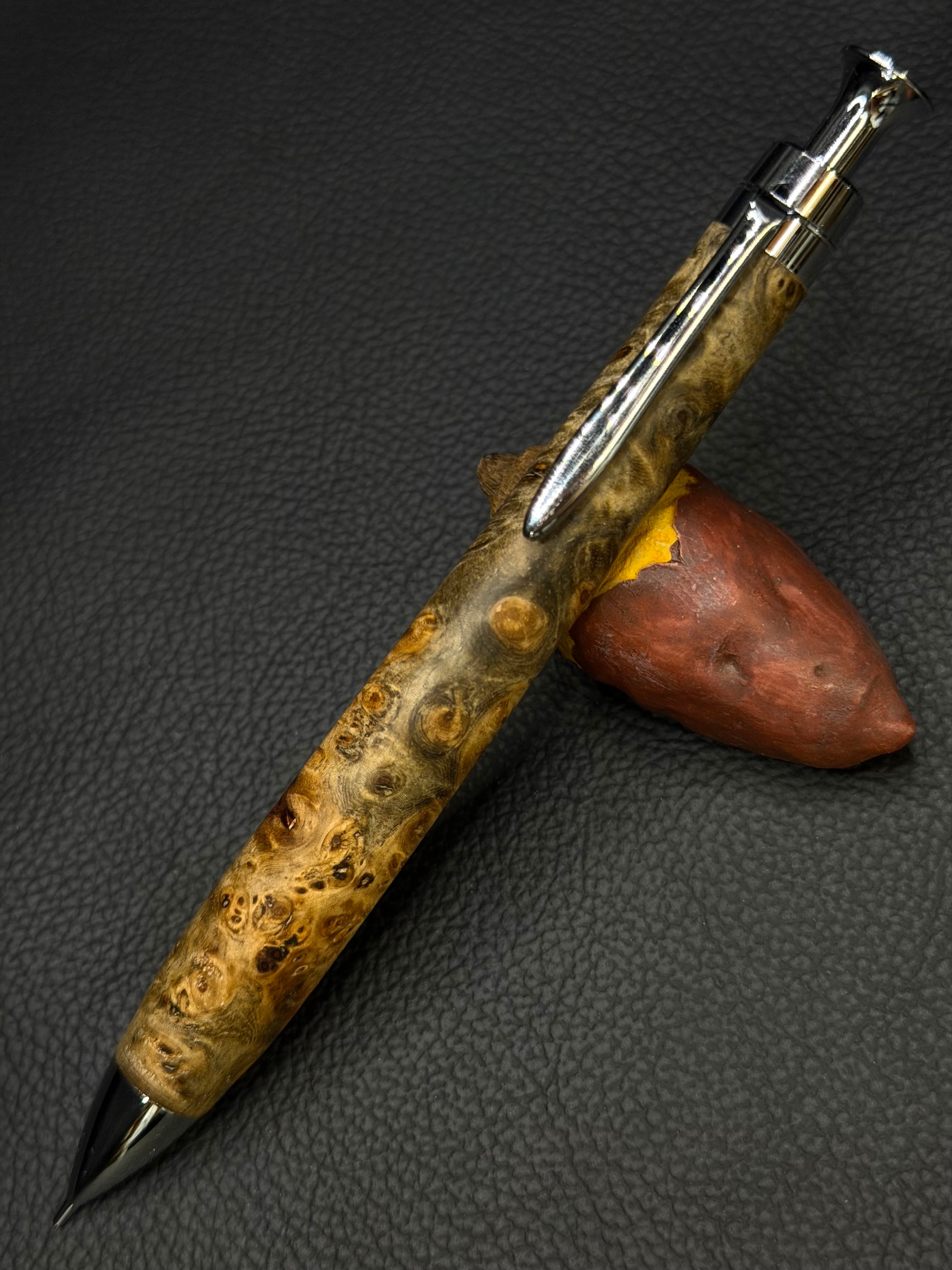 20 黒柿 縮み杢 0.3mmシャープペンシル | こぶた工房