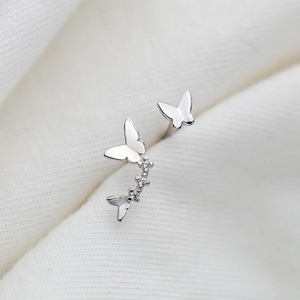 Double butterfly feather pierce＊M-207
