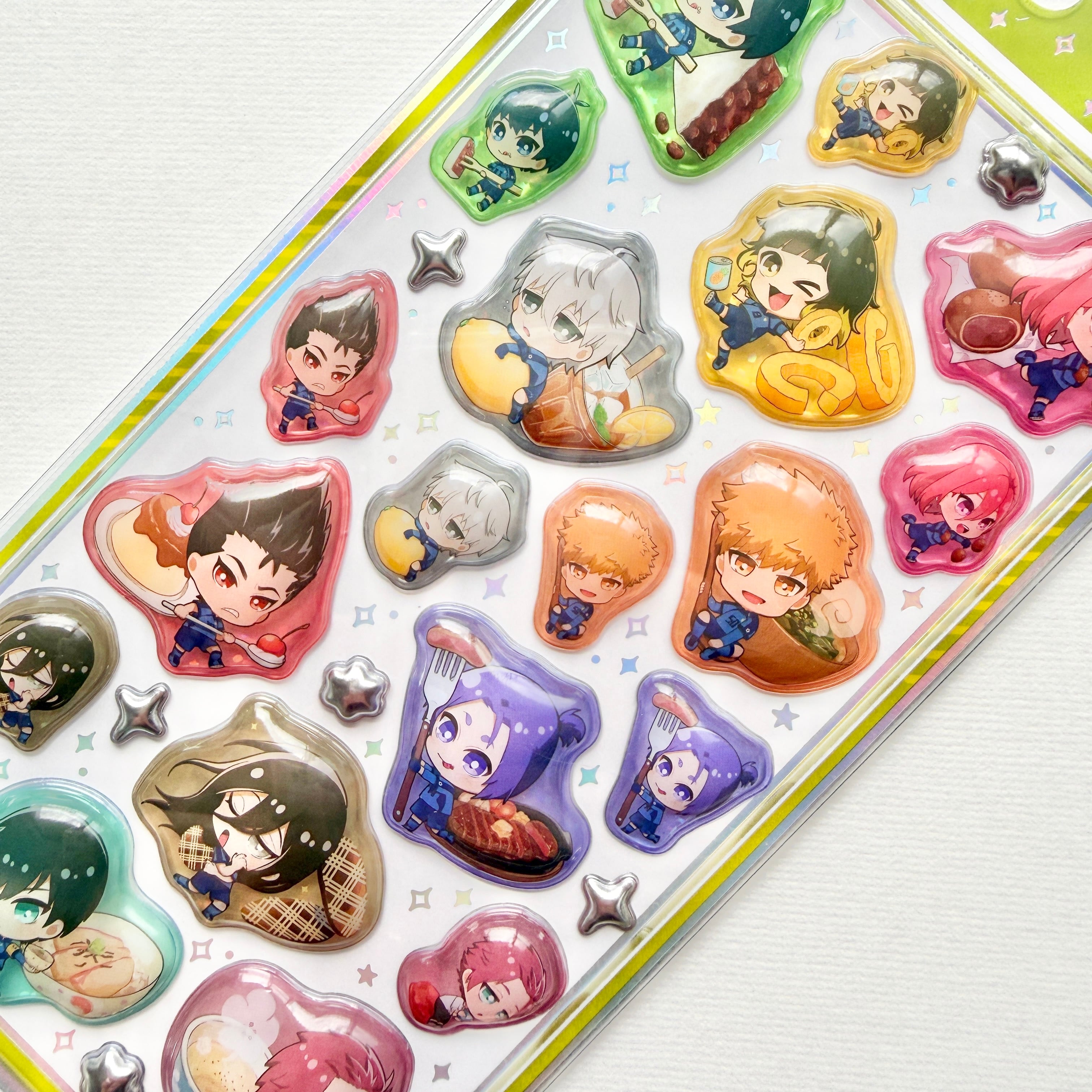 フルコンプ】ブルーロック うるちゅるポップシール うるちゅるPOP SEAL