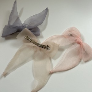 即納)  Lily hairpin | oatmeal