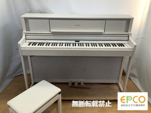 ★48453【電子ピアノ】ROLAND　LX705GP　19年製