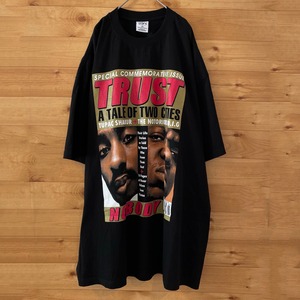 【SHAKA】希少 2PAC＋Notorious B.I.G. 4XL 超オーバーサイズ Tシャツ 半袖 us古着