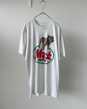 -Mack Trucks- Vintage 80s L Print T-Shirt made in USA