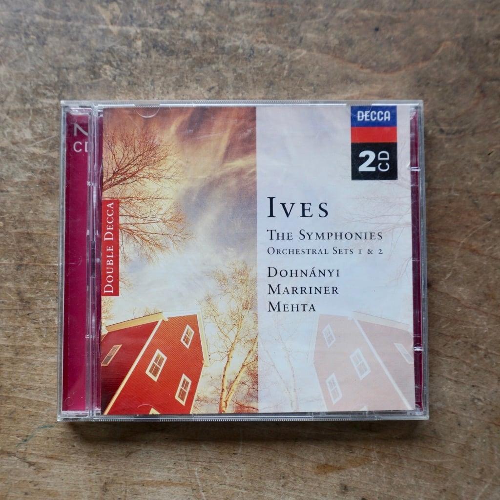 【CD輸入盤　中古】2CD  チャールズ・アイブス　Charles Ives　 Dohnányi*, Marriner*, Mehta* ‎– The Symphonies - Orchestral Sets 1 & 2　  [310194630]