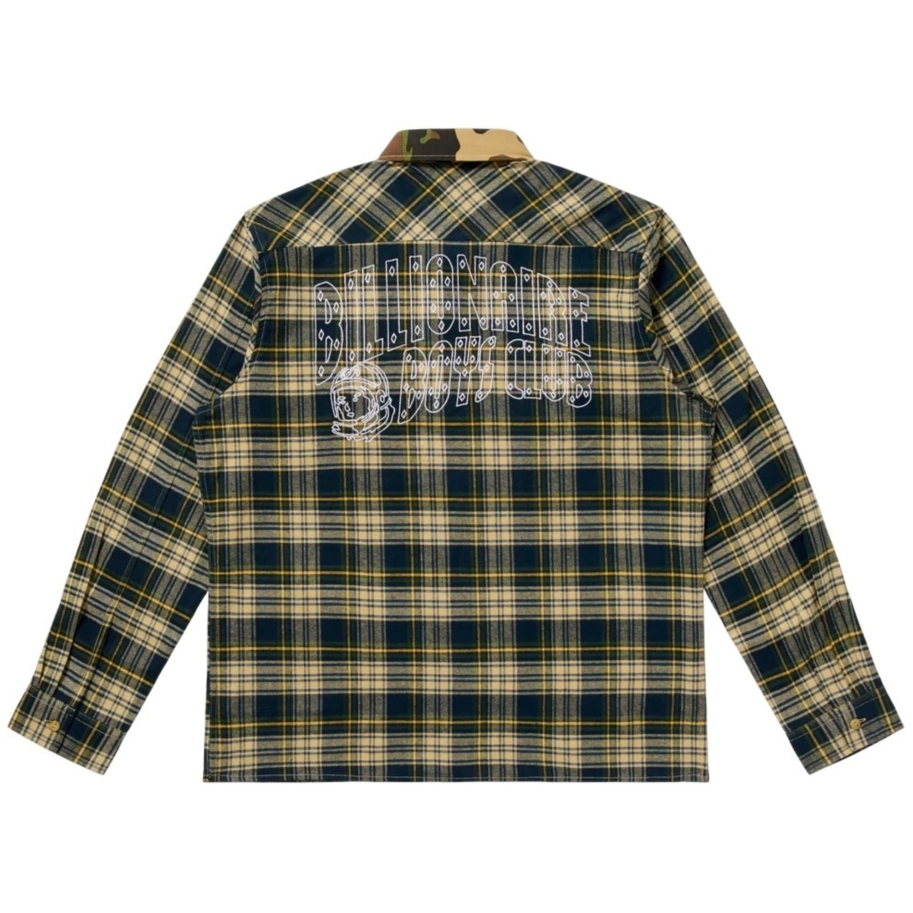 BILLONAIREBOYSCLUB/ICECREAM / BB WANDERLUST JAQULIA RD PLAID SHIRT