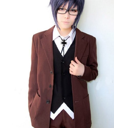 DK2391 K (アニメ)伏見 猿比古（ふしみ さるひこ）中学校制服  コスチューム、コスプレ オーダーメイドも対応 fe0643e548f300af10bc21fbe49e0d