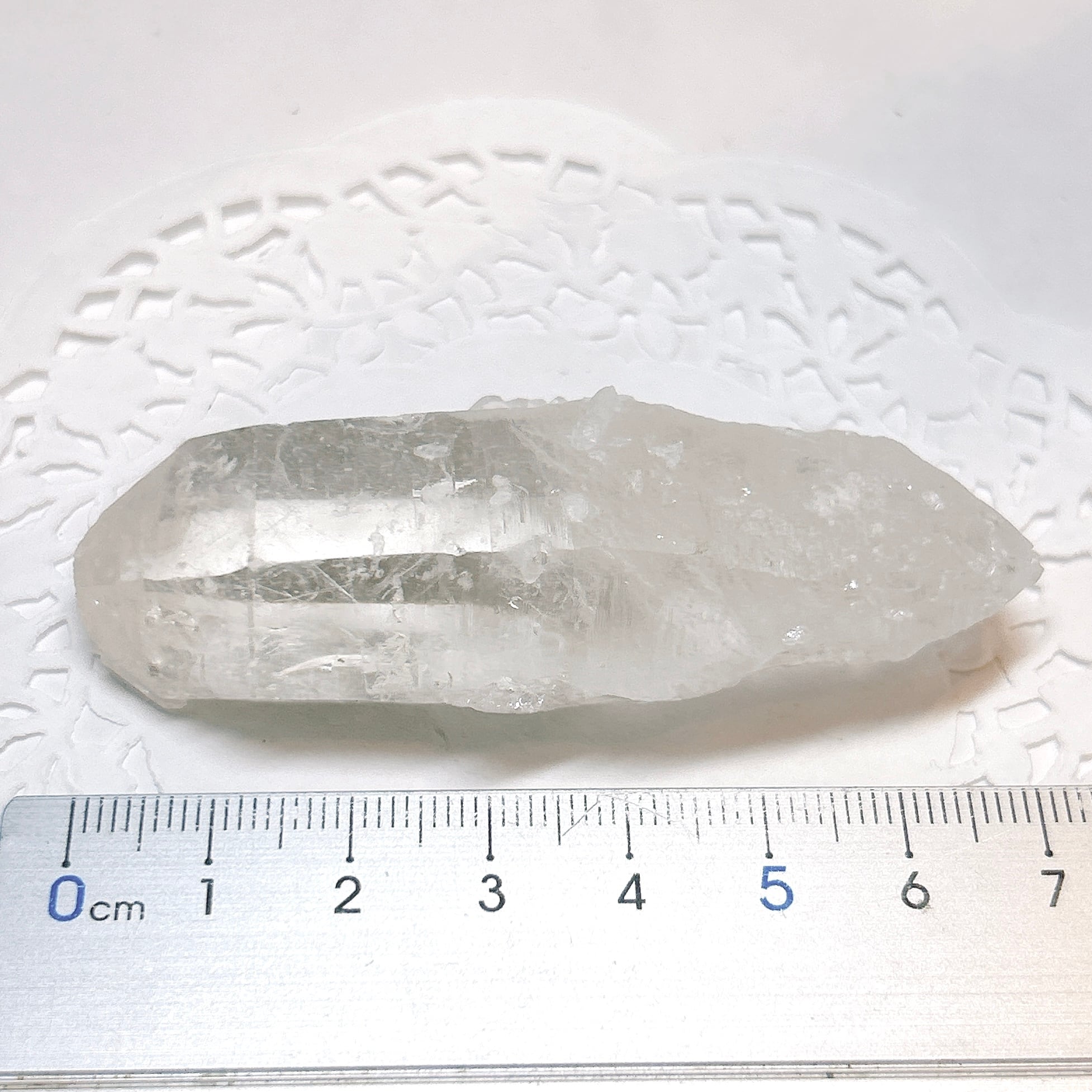 E18096】セルフヒールド 両錐 水晶 クォーツ ヒマラヤ水晶 ヒマラヤ産