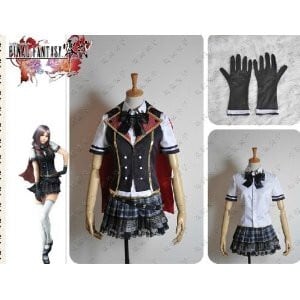 DK2346 ファイナルファンタジー零式/FF零式 ★レム/REM　　コスチューム、コスプレ　　完全オーダーメイドも対応可能 K2346 ファイナルファンタジー零式/FF零式 ☆レム/REM 風 コスプレ衣装