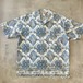 GOTCHA Damask Pattern Open Collar Shirt