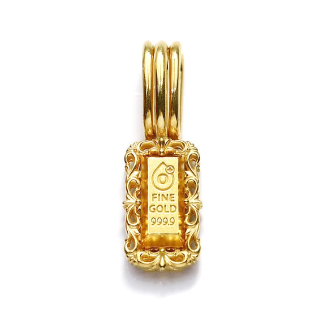K18 ペンダントトップ《BABYGOLD》バチカン：M ※チェーン 仁尾彫金 